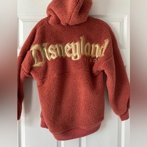 Disneyland Hooded Sherpa Jersey.